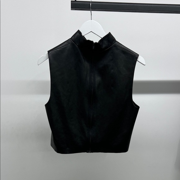 Bailey 44 Tops - Bailey 44 Black Zip Up Vest